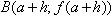 coordonnées de B