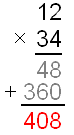 multiplication posée