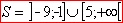 solution inequation résolue avec un tableau de signes