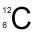 Symbole d'un atome de carbone