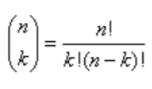 formule coefficients binomiaux