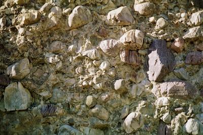conglomérat à Maple Canyon (Utah)