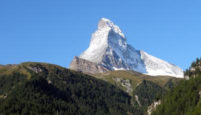 Le Cervin, pyramide de gneiss