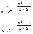 calculer la limite gauche et la limite droite calculer la limite gauche et la limite droite