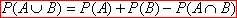 probabilité union