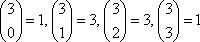 combinaisons