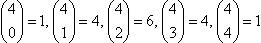 combinaisons